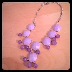Purple necklace