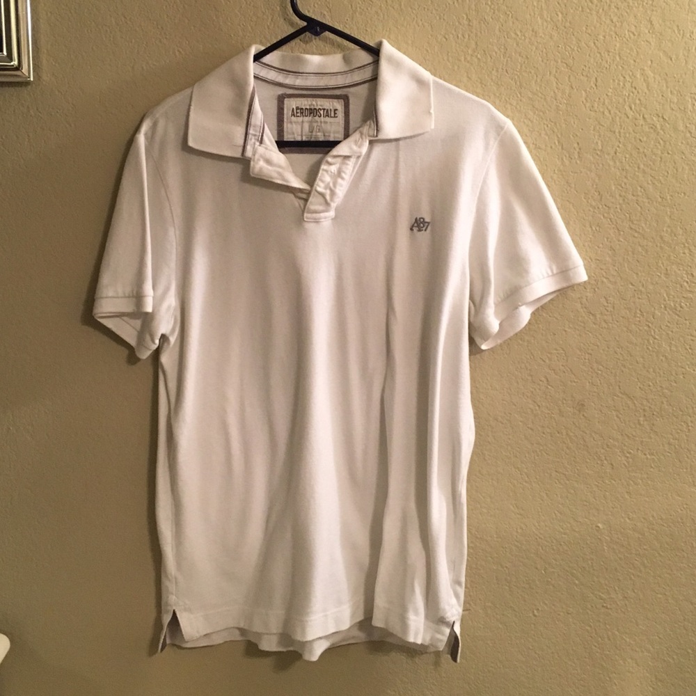 White polo shirt