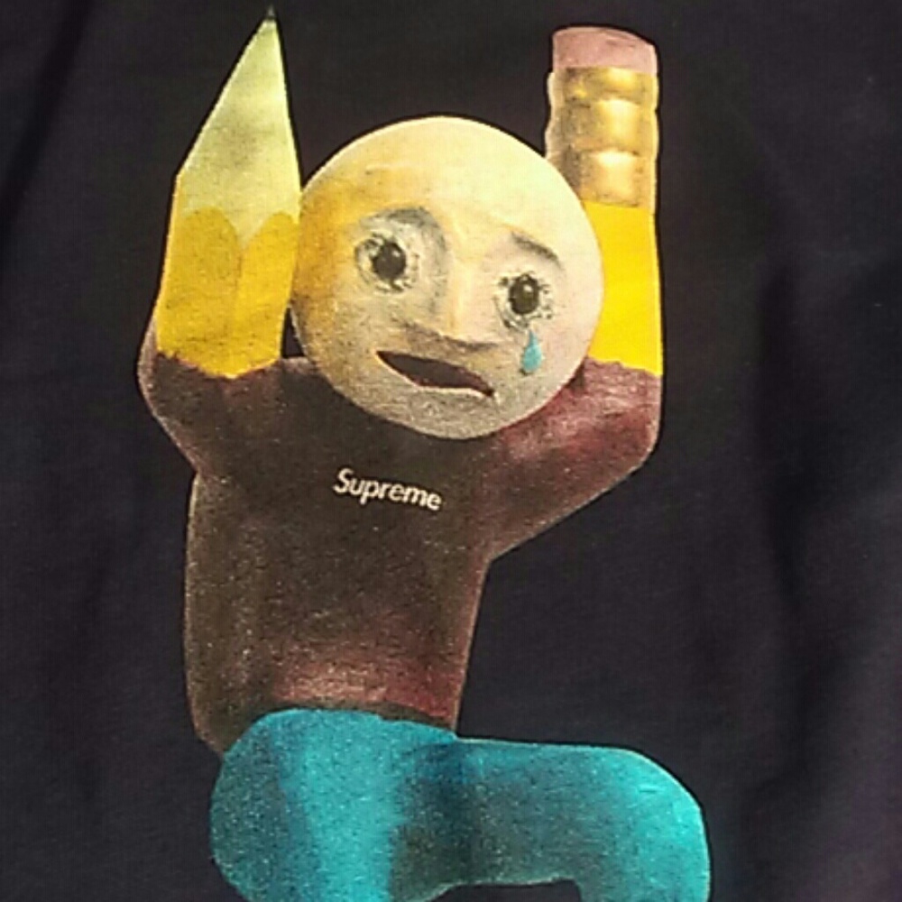 Supreme x mike hill regretter tee black medium - Picture 5 of 6