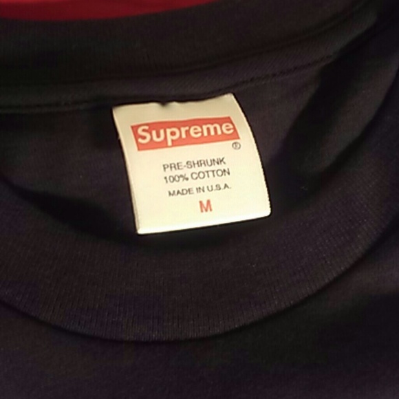 Supreme x mike hill regretter tee black medium - Picture 2 of 6