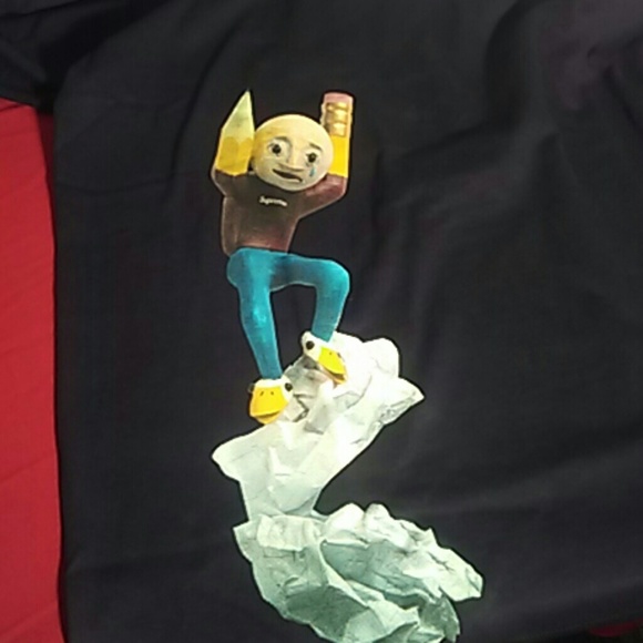 Supreme x mike hill regretter tee black medium - Picture 4 of 6