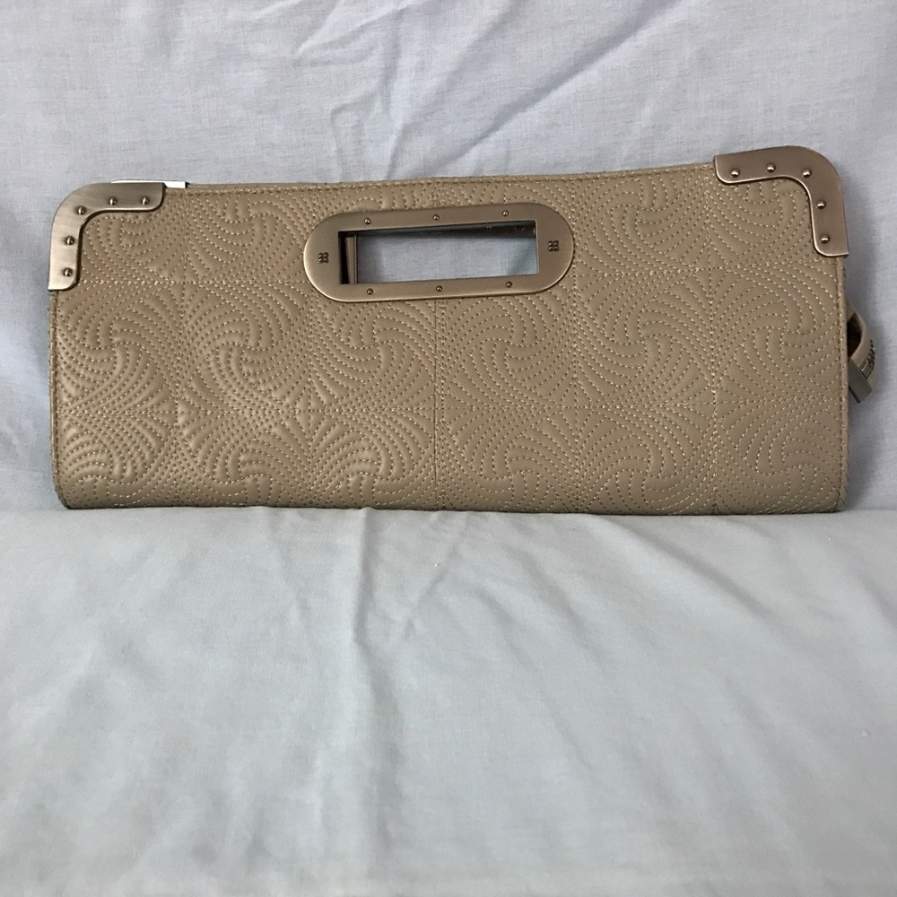 BCBG Structured Clutch