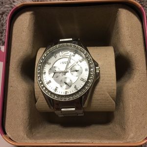Fossil diamond watch