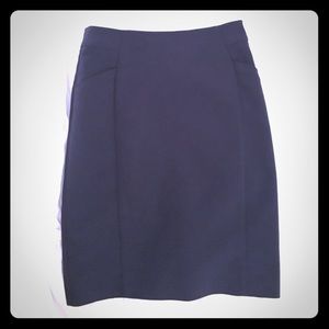 H&M Navy Pencil Skirt