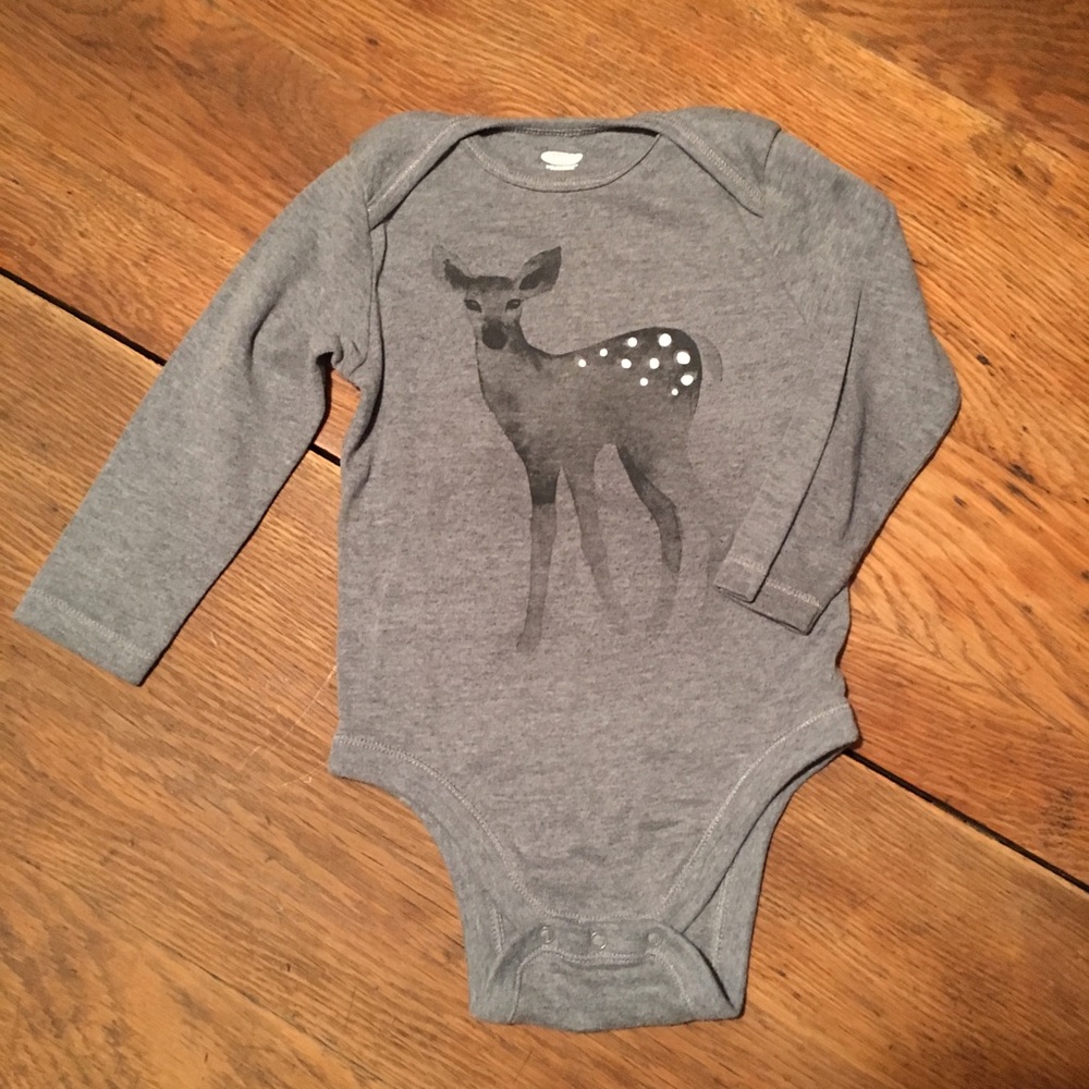 Fawn Print Onesie