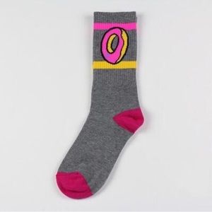 🍩ODD FUTURE🍩 Gray Donut Socks