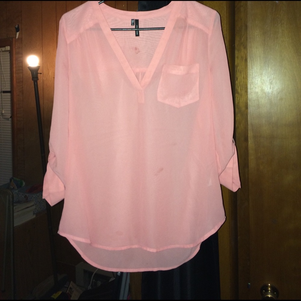 Pink dress shirt