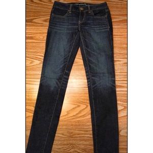 Dark Wash American Eagle Jeggings