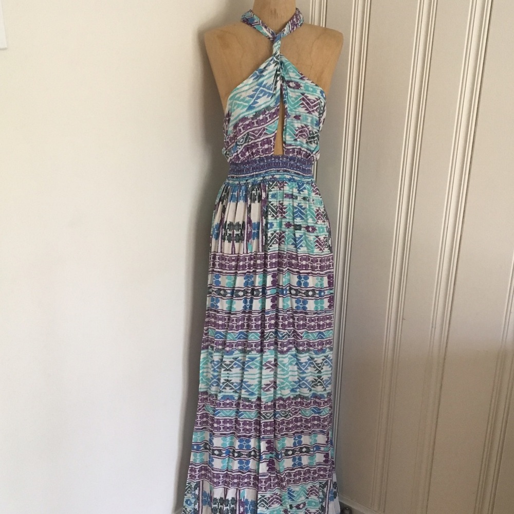 ❌SOLD❌ Tribal print maxi dress 6 Shore Road