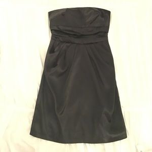 Little black silk dress