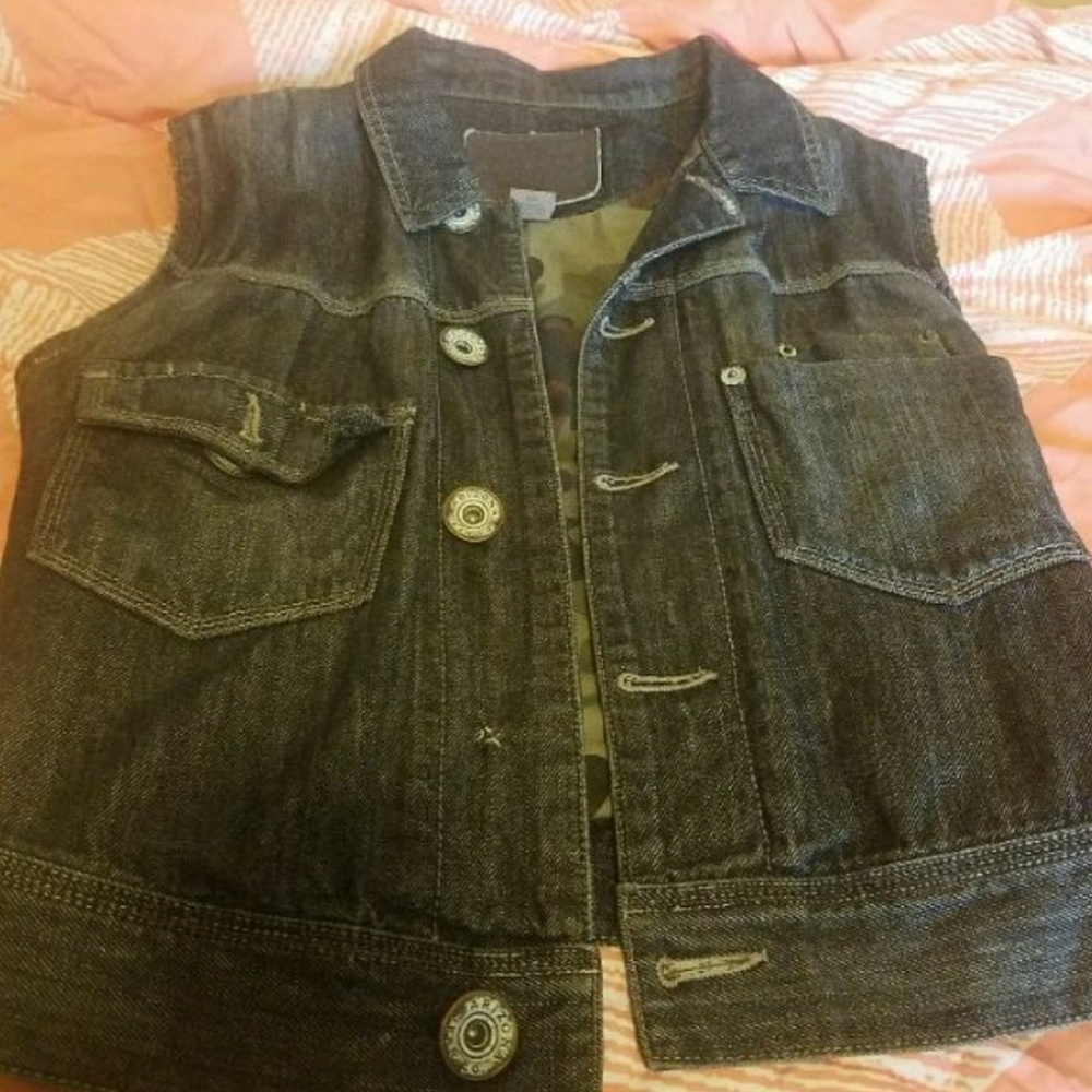 Jean Jacket Vest