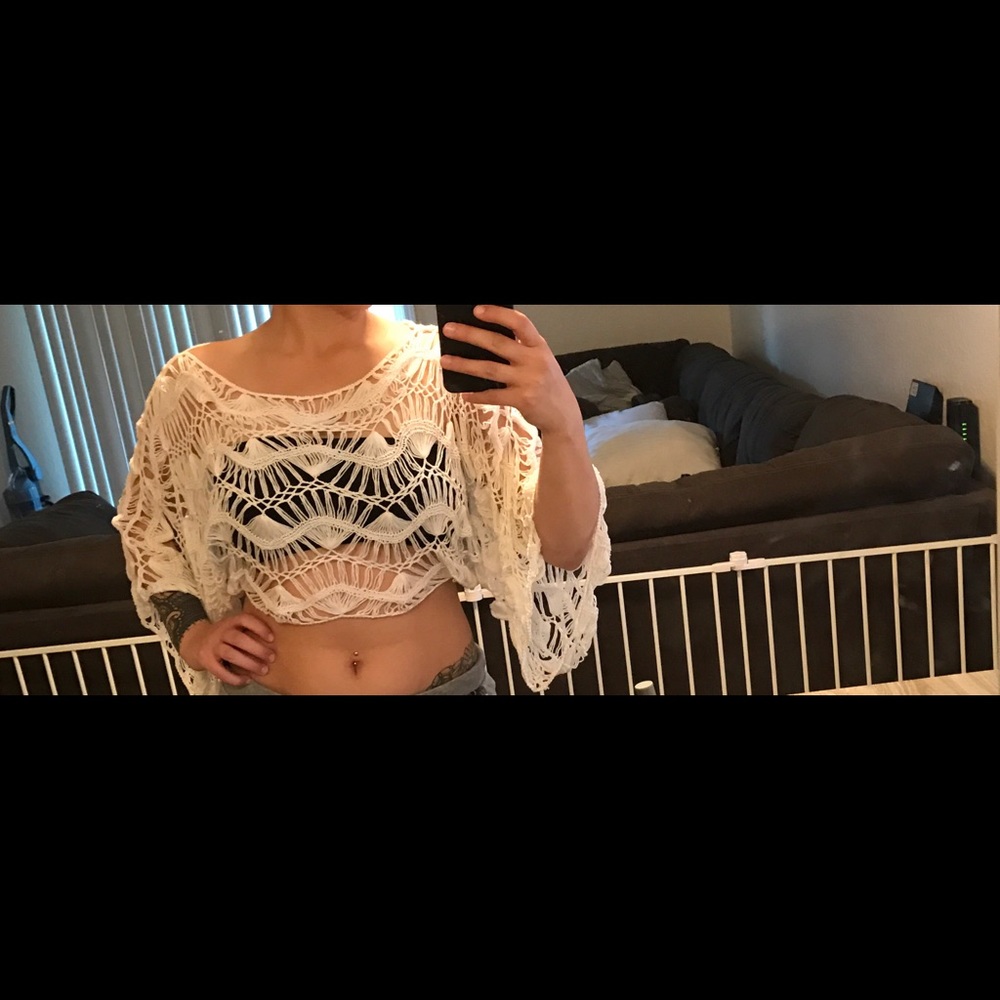crochet crop top