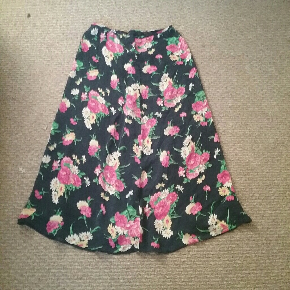 Long floral  skirt