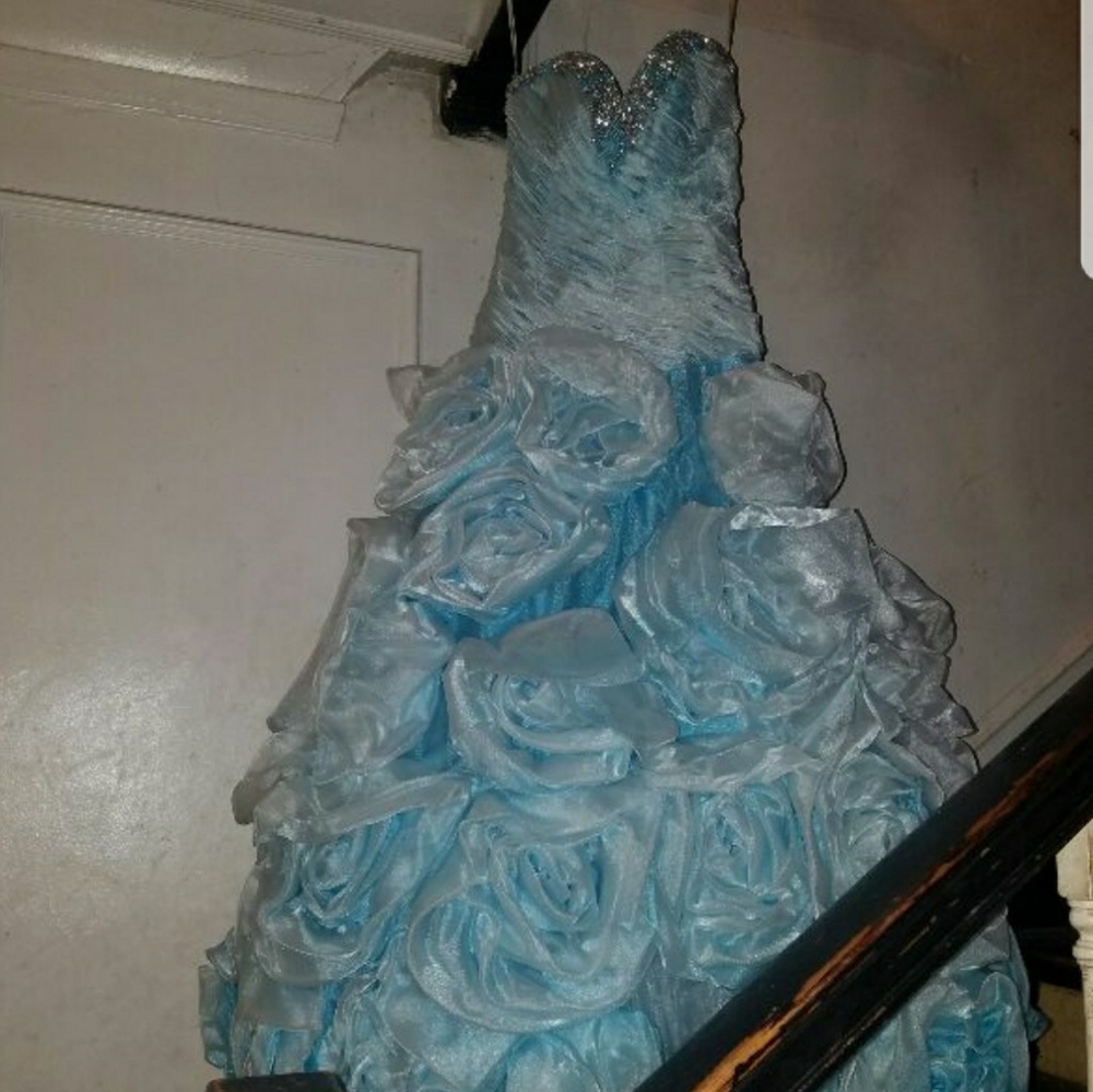 Light Blue Prom Dress