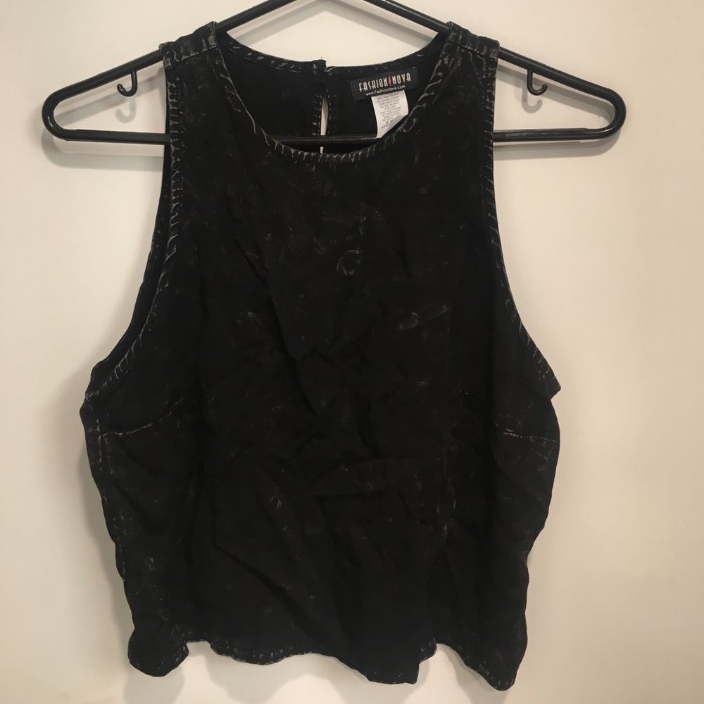 Fashion Nova black tank top