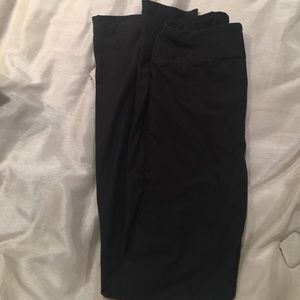 BNWT lularoe kids L/XL solid black leggings