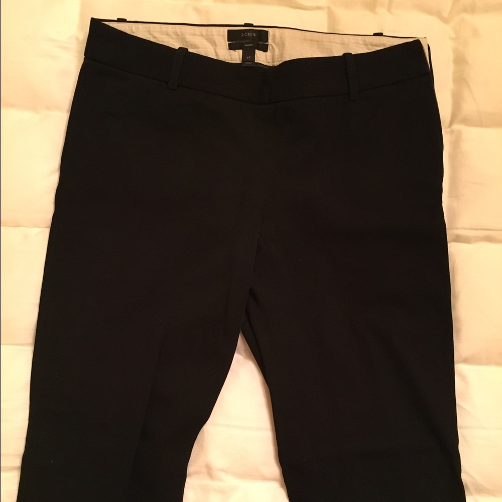 Black Jcrew mini pants size 6T (tall)