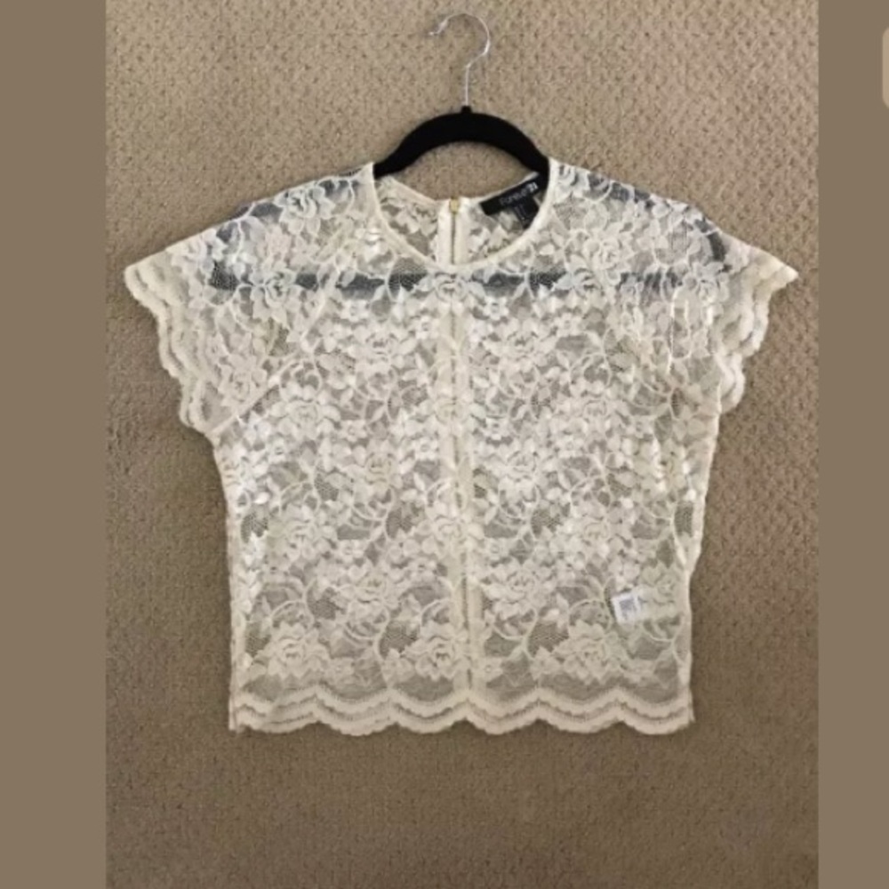 Forever 21 Ivory Top