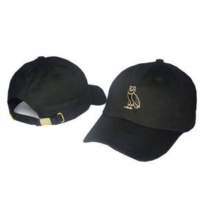 🔥OVO Owl Dad Hat🔥 (Black/Gold)
