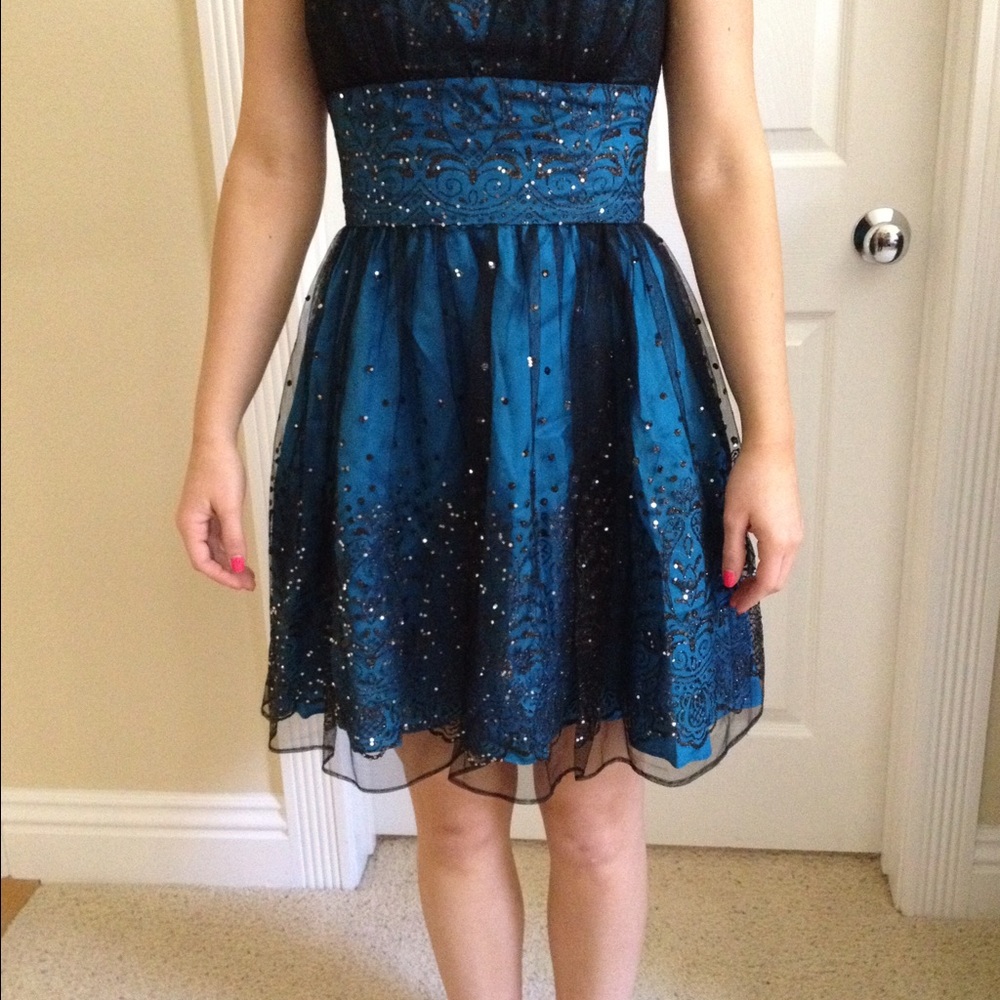 Short party, prom, formal dress