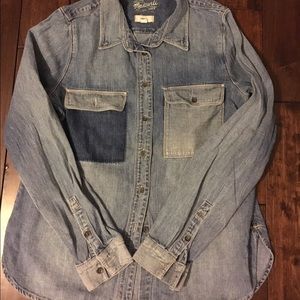 Madewell chambray shirt