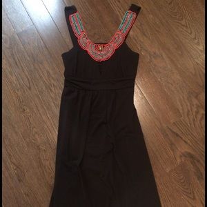 Moroccan Style Keyhole Beaded Dress