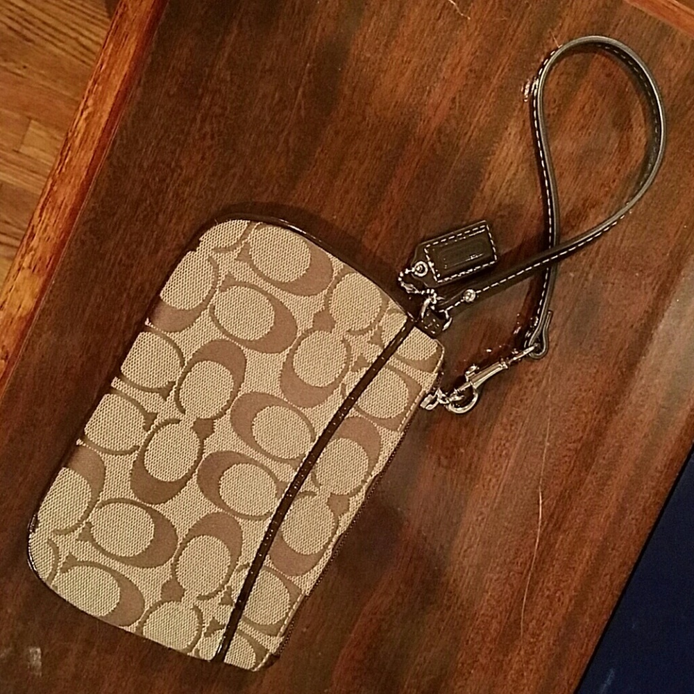 Coach wristlet