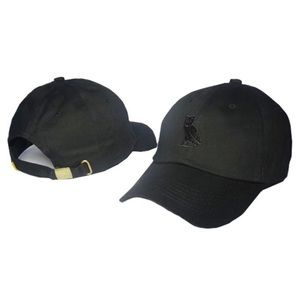 🔥OVO Owl Dad Hat🔥 (All Black)