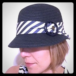 Goorin Bros Navy Straw Cloche #hat 👒