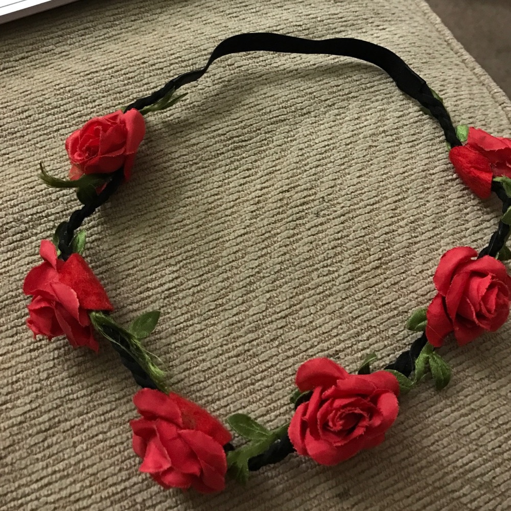 Rose Floral Headpiece
