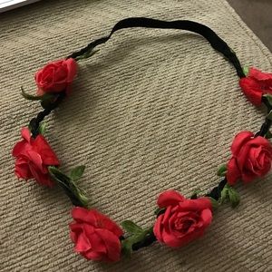 Rose Floral Headpiece