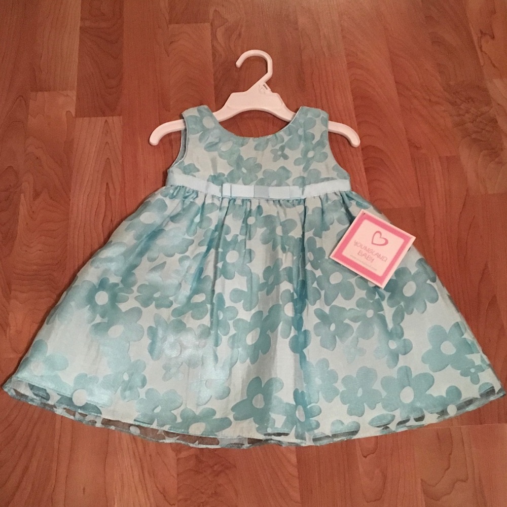 Girls blue dress