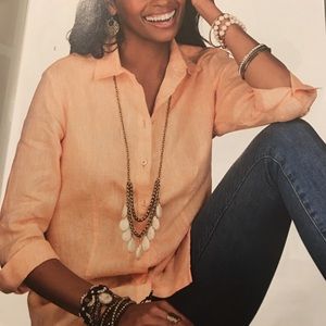 Genuine howlite adjustable necklace