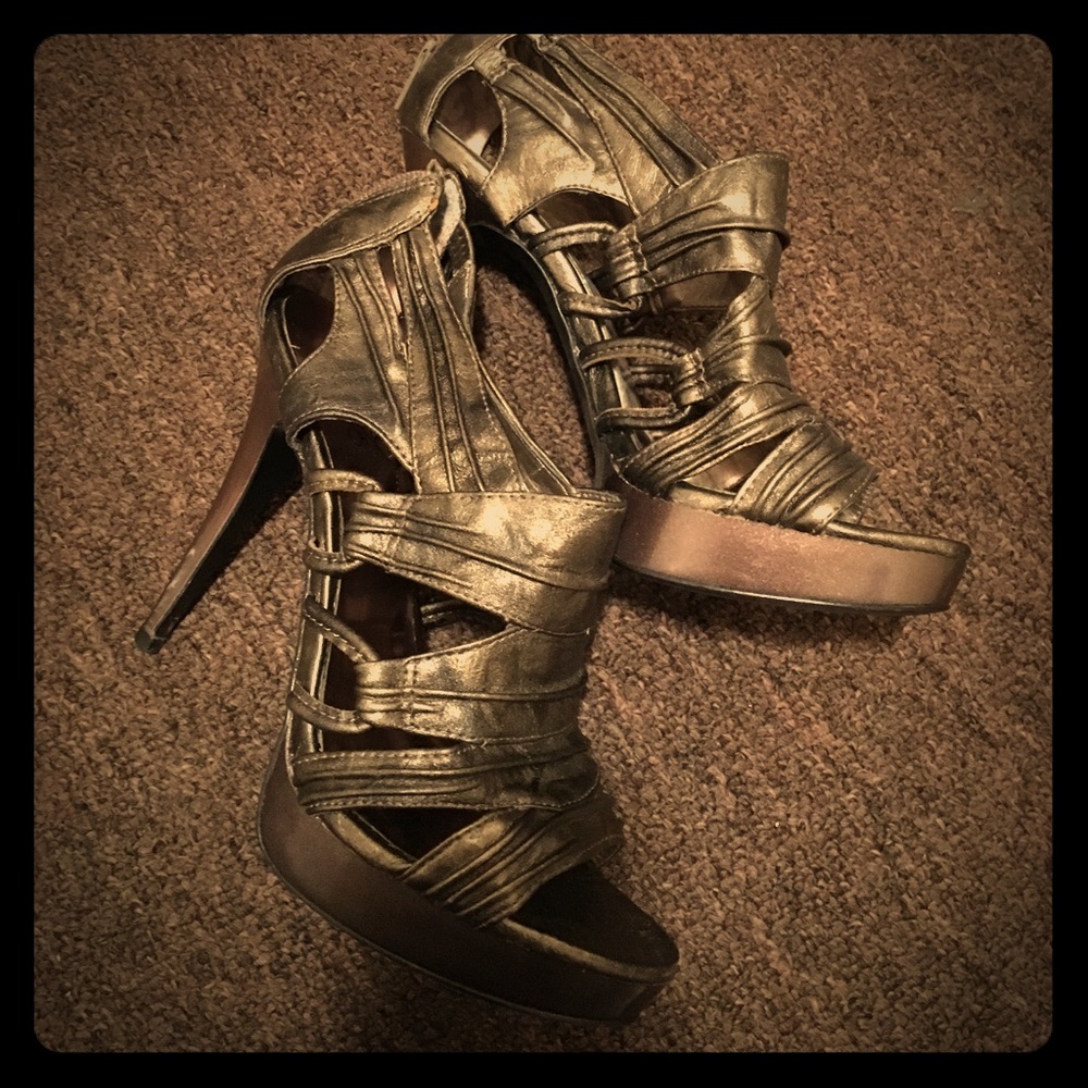 Carlos by Carlos Santana Open-Toe Stiletto