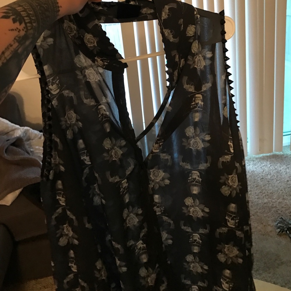sheer top