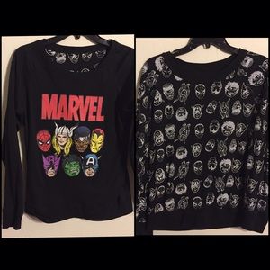MARVEL- Reversible long sleeve