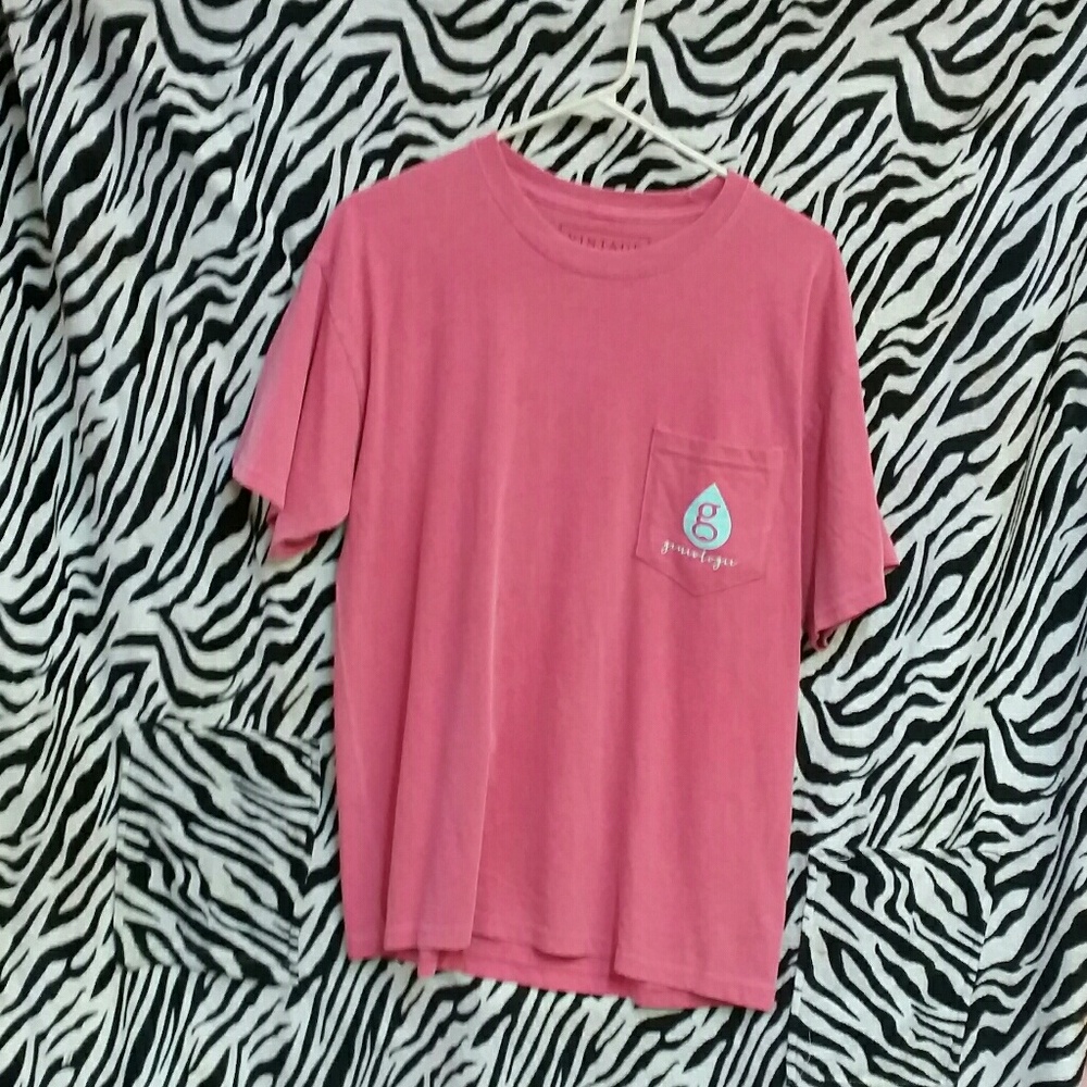 4 Available Pink Geneologie T-shirt Size M