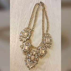 🛍BUNDLE! Gold & Baby Pink Statement Necklace