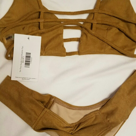 Montce suede bikini BOTTOMS - Picture 2 of 4