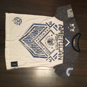 American fighter shirt