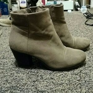 Nude booties