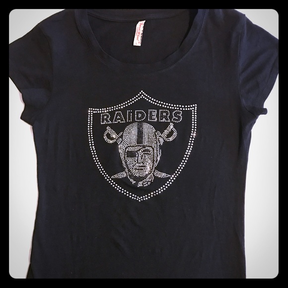 raiders Tops - Last Price drop ✨Raiders sparkly babydoll tshirt