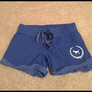 PINK sweat shorts, sz XS