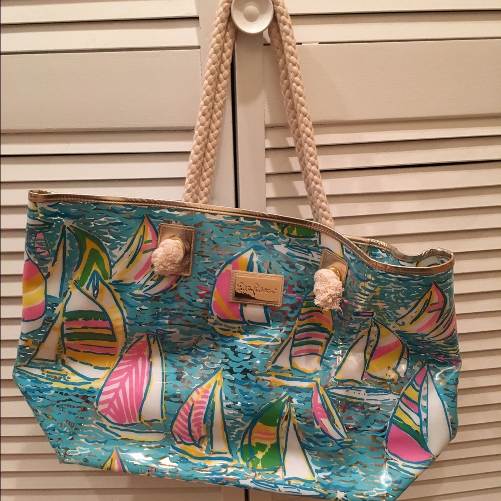 Lilly Pulitzer Tote in You Gotta Regatta
