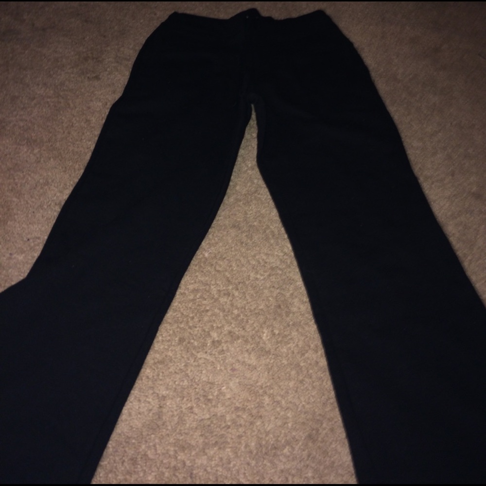 Black sweatpants