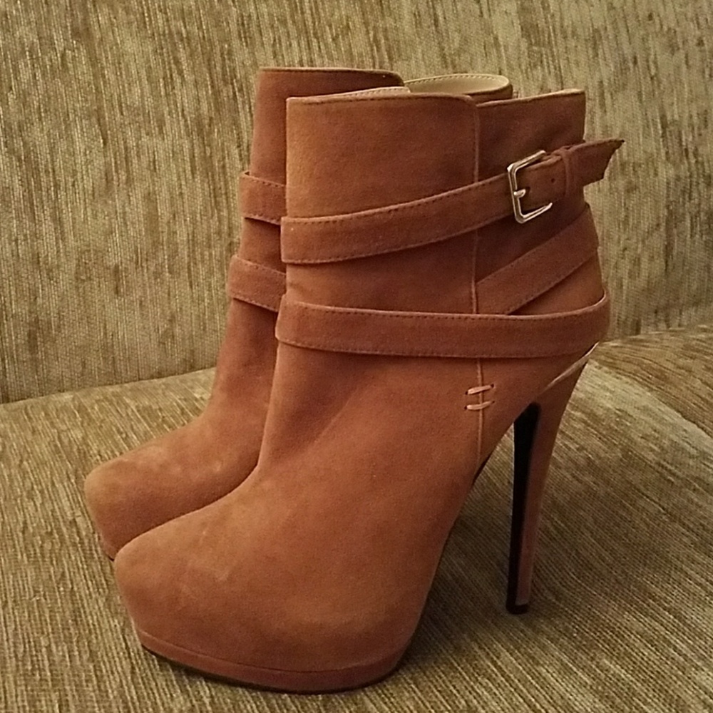 Aldo Brown Booties, Size 8.5