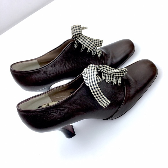 Kenzo Shoes - :: Kenzo Mary Jane Flapper Brown booties