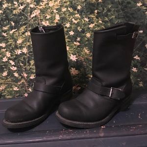 Frye engineer boots