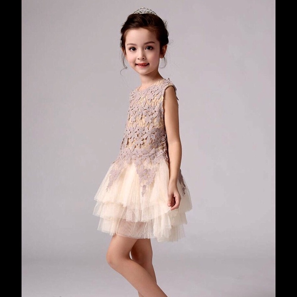 🌸little ~ girlie🌷Easter dress in Champagne Pink