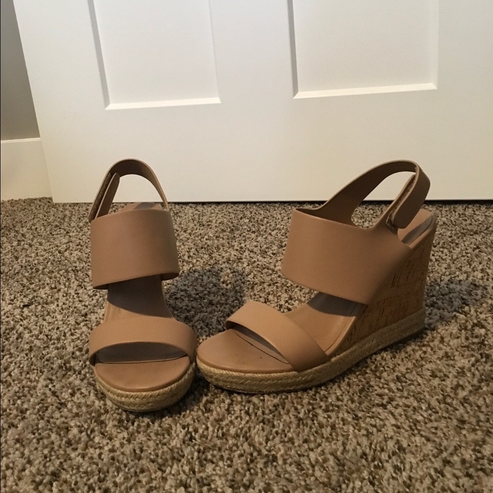 Tan wedges